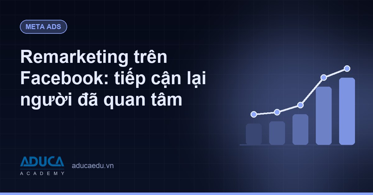 Remarketing trên Facebook: tiếp cận lại người đã quan tâm